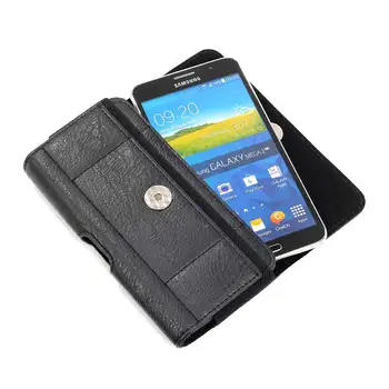 Universal 6.3/5.5/4.7 inch husa de Telefon pentru iPhone XS MAX X Huawei Sac de Talie Magnetice Orizontale Telefon Centura Clip cu slot pentru card
