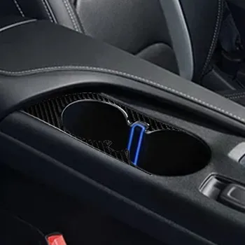 Pentru Chevrolet Camaro 2016 2017 2018 2019 Ceașcă Titularul Cadru Panou Accesorii Auto pentru Camaro Fibra de Carbon Interiorul Capacului Ornamental