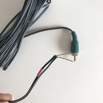 4X Inlocuire reparare Vorbitor Sârmă Goale prin cablu Cu mufa RCA Mufa pentru a Dezbrăcat se Termină
