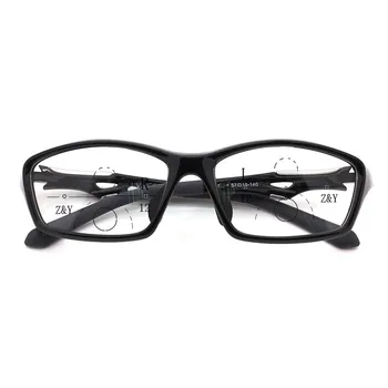 Noi Oamenii Stil Tr90 Progresivă Ochelari de Citit de Calitate Moda Prezbiopie Sport Ochelari pentru Bărbați pentru a Vedea și de Departe Vezi aproape