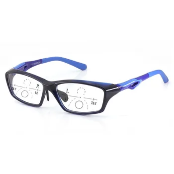 Noi Oamenii Stil Tr90 Progresivă Ochelari de Citit de Calitate Moda Prezbiopie Sport Ochelari pentru Bărbați pentru a Vedea și de Departe Vezi aproape