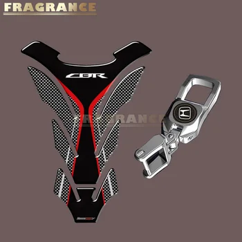 Cauciuc 3D Autocolant Motocicleta Emblema, Insigna Decal Rezervor PENTRU Honda CBR 250RR 600RR 900RR 1000RR 650F 500R Fireblade