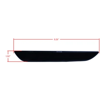 ANGRONG 2x Negru Lentile CONDUS de poziție Laterale Bara Spate Reflector Lumina Pentru Ford Mustang+