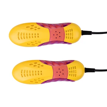 18W UE/SUA Plug Masina de Curse Forma Voilet Lumina Pantofi Uscător de Picior Protector de Boot Miros Deodorant Dezumidificarea Dispozitiv Pantofi Uscător de Încălzire