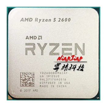 AMD Ryzen 5 2600 R5 2600 3.4 GHz Six-Core Doisprezece-Fir CPU Procesor YD2600BBM6IAF Socket AM4