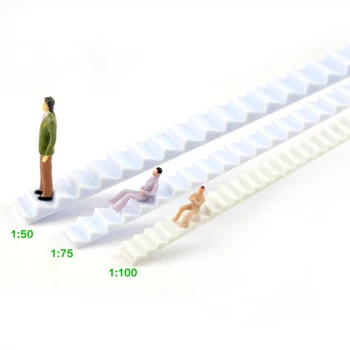 Jucărie peisaj in miniatura nisip de masă face diorama model scări și modelul pașii pentru Modelul tren de persoane layout peisaj p