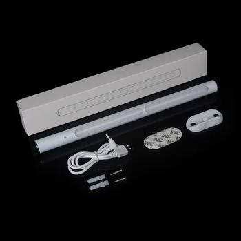 Senzor tactil USB Reîncărcabilă 22 LED-uri Sub Cabinet de Iluminat Dulap de Perete lampă de Noapte Lumina Bar Bucatarie Garderoba de iluminat de Urgență