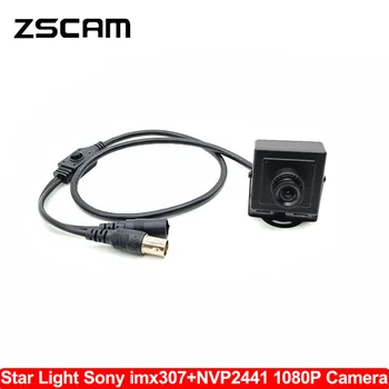 HD 1080P AHD/TVI/CVI/CVBS 4 In 1 Mini CCTV UTC Camera Sony IMX307 Chip Star Light 0.0001 Lux de Securitate Acasă de Supraveghere OSD Cam