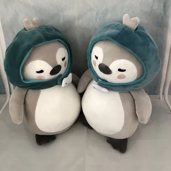 38CM Gri Minunate Plus Pinguin Papusa Coreea de TELEVIZIUNE Populare Juca Jucărie de Pluș Papusa sohn ye jin hyun Bin Aripi Va Muta Desene animate Moale Cadou