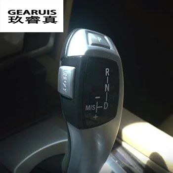Styling auto Gear Shift se Ocupe de Maneca Unelte Butonul de Acoperire Autocolant Garnitura Pentru BMW Seria 5 E60 Stil Sport Auto Accesorii de Interior