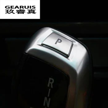 Styling auto Gear Shift se Ocupe de Maneca Unelte Butonul de Acoperire Autocolant Garnitura Pentru BMW Seria 5 E60 Stil Sport Auto Accesorii de Interior