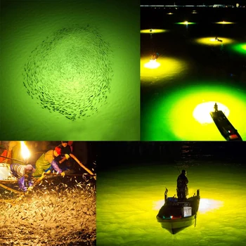 Impermeabil Pescuit Subacvatic LED Atrage Lumina de Noapte Pește Atragerea de Lumină pescuit lumina subacvatice Atrage de Pește Momeală