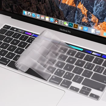 SUA / UE Introduce Versiunea TPU Keyboard Cover pentru Apple MacBook Pro 16 inch 2020 2019 A2141 Piele Tastatură Film Protector