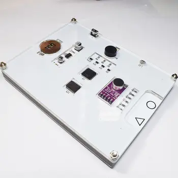 Multi-funcția de LED-uri de Muzică Rece spectru Paleta coloristica Ceas DIY Kit Electronice