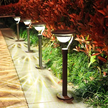 AOSONG Produs Nou Lumina Solară Lawn Exterior Impermeabil Home Garden Villa Garden LED-uri Lumina de Peisaj