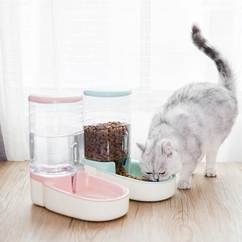 Hrănire pisica Boluri pentru Câine Alimentatoare Automate Câine Distribuitor de Apă Fântână Sticla Pentru Pisici Castron produselor pentru Hrana pentru pisica