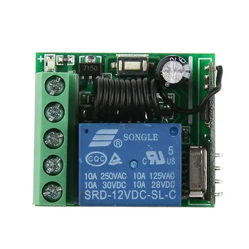 4BUC/1Gang DC12V fără fir control de la distanță comutator de BRICOLAJ comutator de mici LED-uri de putere comutator de usa magnetic de control acces control comutator