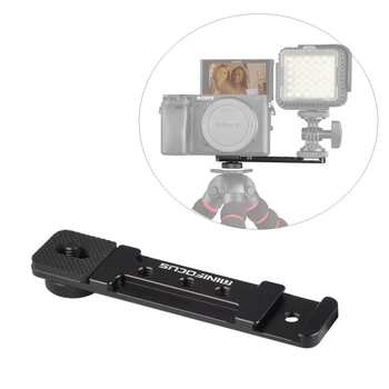 Camera de Extensie Placa Suport de Microfon Video lumina Rece Pantof de Montare pentru A6400 A6300 A6000 M6 M50 Filmare Selfie Vlogging