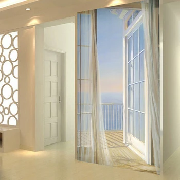 Tapet personalizat 3D Extinde Spațiul Balcon Peisaj Moderne, Creative, Arta Murala de Perete Intrarea Coridorului de Fundal Fotografie Tapet