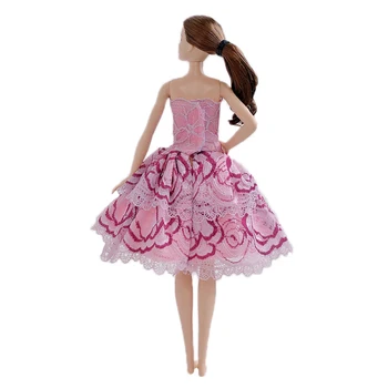 5pcs/lot Aleator de Balet Tutu Rochii Pentru Papusa Barbie Haine Rochie de Seara Haine Pentru Păpuși Barbie Costume 1/6 Papusa Accesorii