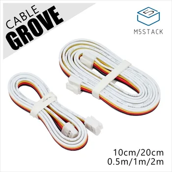 M5Stack Oficial Universal 4Pin Buckled Grove Cablu de 1m/2m/50cm/20cm/10cm