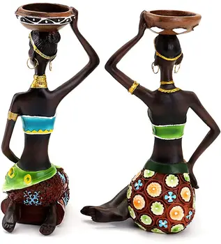 2PACK Figurine Africane,8.5