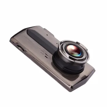 4 Inch FHD IPS 1080P, G-Senzor Night Vision Dual Lens Cylic Înregistrare Registrator Video Camera Auto Limba rusă