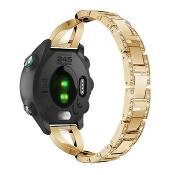 Metal Watchband pentru Garmin forerunner 245 femei brățară Pentru Samsung Galaxy watch 42mm/Gear S2/echipament sport Ceasuri curele benzi