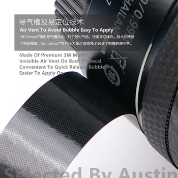 Obiectiv prime de Piele Decal Film Protector Pentru Zeiss Batis 85mm f1.8 Folie De Acoperire Protector
