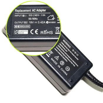 UE Cablu de Alimentare Cablu + 19V 3.42 UN Laptop AC Adaptor Pentru Incarcator asus Notebook Încărcător Carregador Portatil Laptop de Alimentare