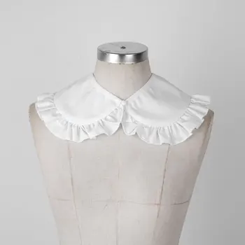 Femeile Fals Guler De Camasa De Modă Plisate/Triunghi Din Umeri Șal Guler Detașabil False Gât Acoperi Femme Bluza De Uniformă Gât Cravată