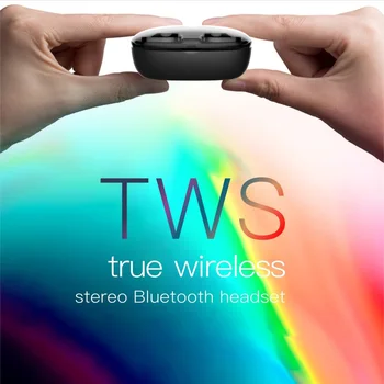 Wireless Căști TWS 5.0 Bluetooth Muguri 6D Stereo IPX6 Impermeabil căști touch control pavilioane Taxa Caz de Anulare a Zgomotului