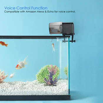 Fish Feeder WIFI Reglabil Acvariu Automată Pește Distribuitor produse Alimentare pentru Rezervor de Pește Timer Electronic Alimentator Aplicația Control Vocal