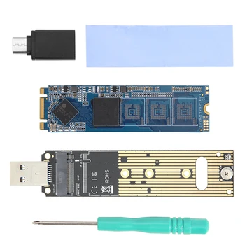 M2 SSD Caz NVME Cabina de 10Gbps M. 2 până la USB 3.1 Gen 2 Type-Un Card SSD Adaptor pentru NVME PCIE unitati solid state M pentru Disc SSD Cutie