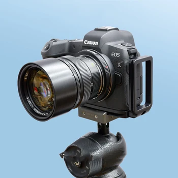 PEIPRO PCL-R Trepied, Monopied Cap de Eliberare Rapidă Placă pentru Canon EOS R Cap L-suportul Specific de Aluminiu, Quick Release plate Trepied