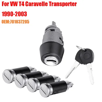 Pentru VW Caravelle T4 1990-2003 Transporter Comutatorului de Aprindere și Ușă de Blocare Baril Set & 2 Chei