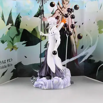 25cm Naruto Shippuden Uchiha Obito Anime figurina PVC de Colectare de jucării pentru cadou de crăciun