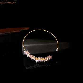 SINZRY handmade naturale de apă dulce pearl colier elegant trupa Femei partid de bijuterii Cadou