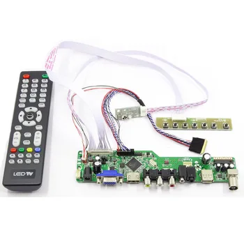 Latumab Nou Kit pentru HSD140PHW1-B00 TV+HDMI+VGA+USB LED LCD Controller Driver Placa transport Gratuit