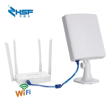 Wireless de mare putere Openwrt router Wireless cu 4buc 5dbi antena,Adaptor wireless de mare putere cu 14dbi antena&5M cablu USB