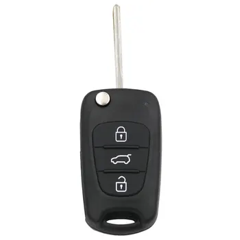 3 Butonul Flip Pliante de la Distanță Telecomanda 433MHZ cu Cip ID46 pentru Hyundai i30/ix35 Pentru Kia Rio Semințe SeedPro Picanto Sportage