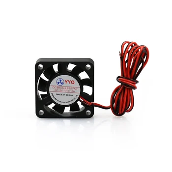 5 Buc/Lot Imprimantă 3D Părți 40*40 DC 12V 0.1 UN Ventilator pentru MakerBot RepRap PÂNĂ Mendel I3 Imprimantă 3D Accesorii