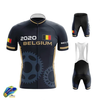 Noi, De Înaltă Calitate 2021 Belgia Mens Vara Jersey Ciclism Biciclete De Munte De Haine Ropa Ciclismo Biciclete Purta Biciclete Uniformă Cykle