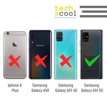 FunnyTech®Silicon de Caz pentru Samsung Galaxy A51 5G l fraza 