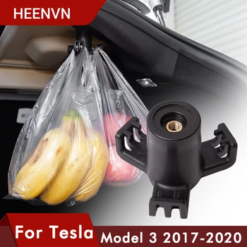 Heenvn Model3 Portbagaj Cârlig Pentru Tesla Model 3 Accesorii Auto De Marfă Din Spate Portbagaj Sac Cârlig Suport Cuier Pentru Tesla Model Trei 2020