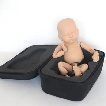 Jucărie de copil Nou-născut care Prezintă Păpușă Articulată Mingea Dinti Papusa Vintage de Simulare de Formare Copilul Nou-născut Fotografie Prop Ajutor