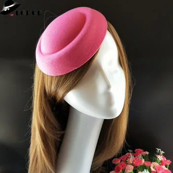 10buc/lot DIY Meșteșug a Face Mini Top Hat Fasinator Bază Femeile Doamna Cursa Petrecere de Nunta Pălării Pălării pălărioară Capac