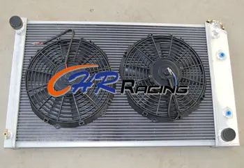 3 rânduri radiator din aluminiu & plastic fani pentru Chevrolet Chevy Camaro 1970-1981/Chevrolet Nova 1975-1979