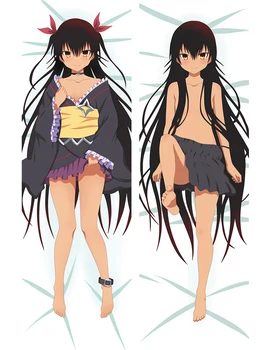 2018-August Anime De Dragoste Ru fata sexy LALA Yuuki Mikan Ajunul Kotegawa Yui Dakimakura pernă acoperă îmbrățișează corpul fețe de pernă
