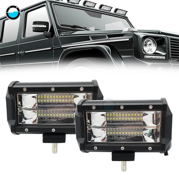 7 Inch 120W Combo Baruri Lumina Led Spot Fascicul de Inundații 4x4 Spot 12V 24V 4WD Barra Faruri LED Pentru Auto Bărci SUV ATV iLight.